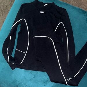 Off-White Womens Activewear Set